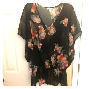 Harlow Zee sheer blouse